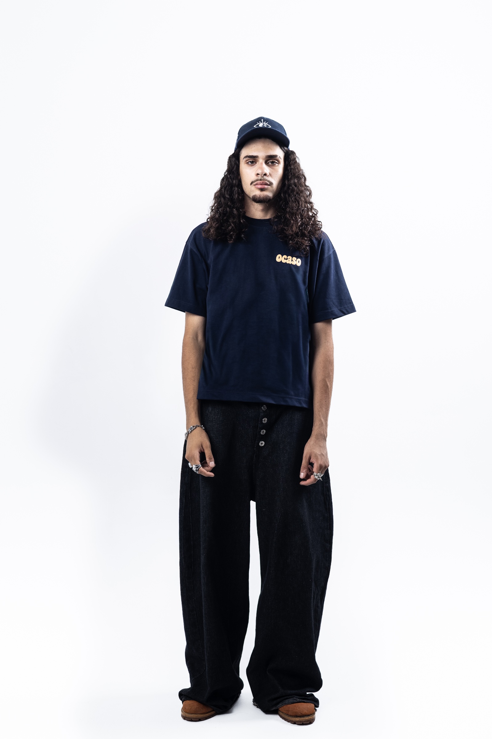 LESS IS MORE NAVY UNISEX T-SHIRT - OCASO NEW SUMMER COLLECTION - صورة 2