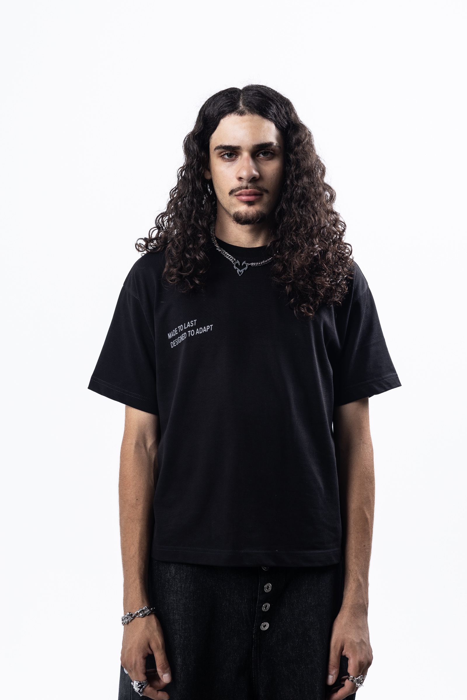 STAY LOW BLACK UNISEX T-SHIRT