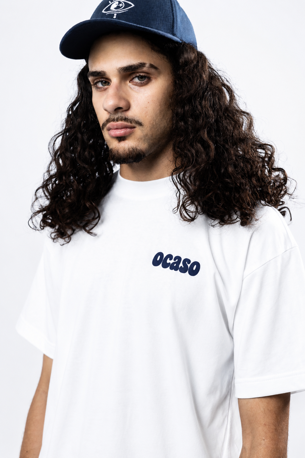 LESS IS MORE WHITE UNISEX T-SHIRT - OCASO NEW SUMMER COLLECTION - صورة 3